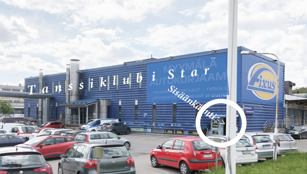 Tanssiklubi Star on täällä, osoitteessa Ristipellontie 14.